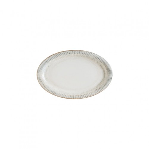 Πιατέλα Οβάλ πορσελάνης 22cm Galata Albus BONNA Σετ 12 c539825