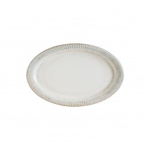 Πιατέλα Οβάλ πορσελάνης 28cm Galata Albus BONNA Σετ 6 c539826