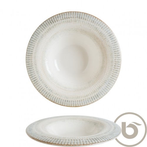 Πιάτο Βαθύ Pasta πορσελάνης 28cm Galata Albus BONNA Σετ 6 c539827