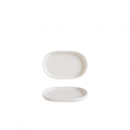 Πιατέλα Οβάλ Premium Vitrified με κάθετο χείλος step 15cm Liora Ripple BONNA Σετ 12 c539849