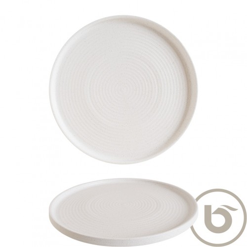 Πιάτο ρηχό Premium Vitrified με κάθετο χείλος step 26cm LIORA Ripple BONNA Σετ 6 c539854