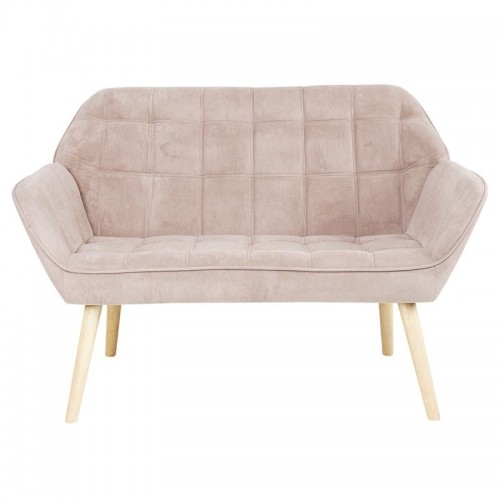 Alio Καναπές 2θ Σαλονιού Καθιστικού Φυσικό Ύφασμα Velure Ανοιχτό Καφέ K D c539859
