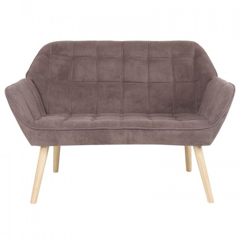 Alio Καναπές 2θ Σαλονιού Καθιστικού Φυσικό Ύφασμα Velure Καφέ K D c539861