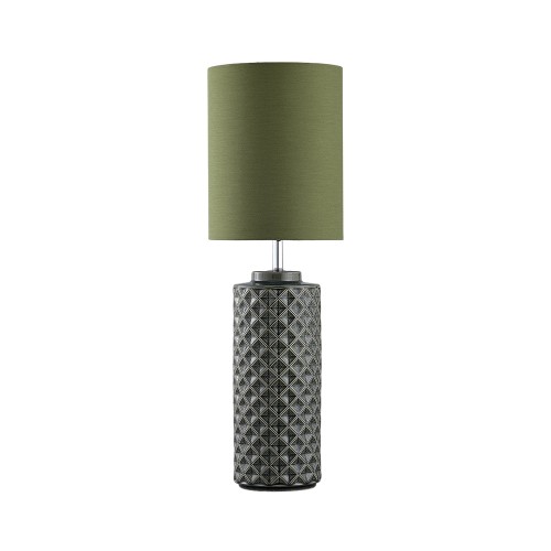 REVI ΦΩΤΙΣΤΙΚΟ ΕΠΙΤΡΑΠΕΖΙΟ 25x25x77 5cm ΚΕΡΑΜΙΚΟ ΠΡΑΣΙΝΟ ΥΦΑΣΜΑ ΛΑΔΙ c539892