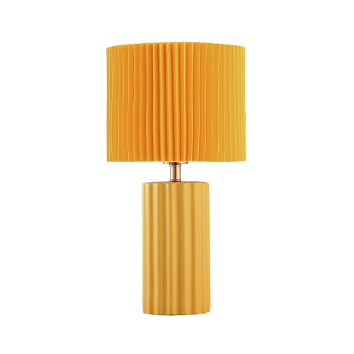 RIBLINE ΦΩΤΙΣΤΙΚΟ ΕΠΙΤΡΑΠΕΖΙΟ 25x25x46cm ΚΕΡΑΜΙΚΟ ΚΙΤΡΙΝΟ ΥΦΑΣΜΑ ΚΙΤΡΙΝΟ c539901