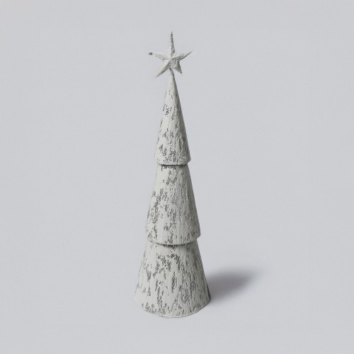 SAPIN XMAS ΦΩΤΙΣΤΙΚΟ 21x21x69 5cm ΣΙΔΕΡΟ ΛΕΥΚΟ c539906