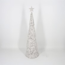 SAPIN XMAS ΦΩΤΙΣΤΙΚΟ 27x27x90 5cm ΣΙΔΕΡΟ ΛΕΥΚΟ c539907