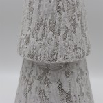 SAPIN XMAS ΦΩΤΙΣΤΙΚΟ 27x27x90 5cm ΣΙΔΕΡΟ ΛΕΥΚΟ c539907