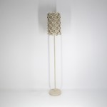 LUCE ΦΩΤΙΣΤΙΚΟ ΕΠΙΔΑΠΕΔΙΟ 26x26x150 5cm ΣΙΔΕΡΟ ΜΠΕΖ c539911