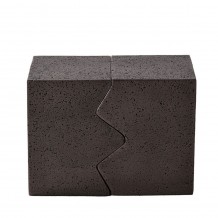 ABRACO SIDE TABLE SET 2ΤΕΜ MOCCA 60x30x46 c539939