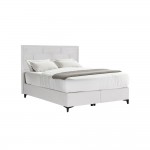 BRICK ΚΡΕΒΑΤΙ ΜΕ ΑΠΟΘΗΚ ΧΩΡΟ ΓΙΑ ΣΤΡΩΜΑ 160x200cm OFF WHITE 16-450 215x165x121cm c539943