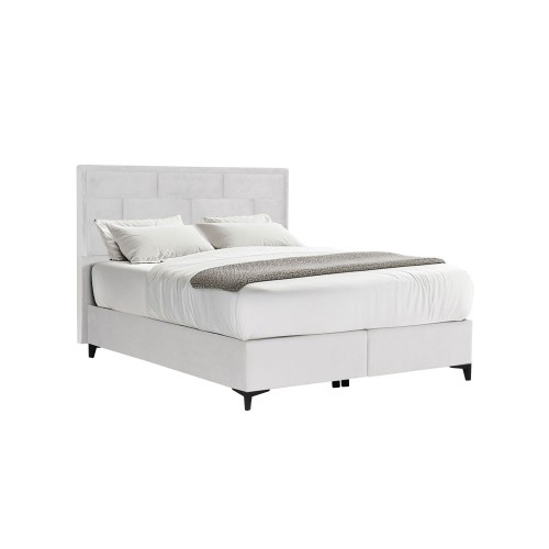 BRICK ΚΡΕΒΑΤΙ ΜΕ ΑΠΟΘΗΚ ΧΩΡΟ ΓΙΑ ΣΤΡΩΜΑ 160x200cm OFF WHITE 16-450 215x165x121cm c539943