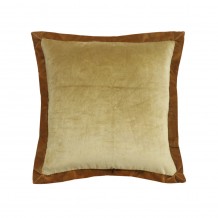 ALGO ΔΙΑΚΟΣΜΗΤΙΚΟ ΜΑΞΙΛΑΡΙ 50x50cm ΥΦΑΣΜΑ ΜΕΛΙ ΚΑΦΕ c539978