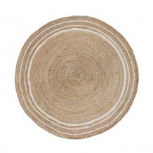 CERCLE B ΧΑΛΙ 150cm ΓΙΟΥΤΑ ΜΠΕΖ ΚΑΦΕ ΛΕΥΚΟ c539985