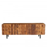 CHOCOLAT TV STAND 2ΠΟΡΤΕΣ ΚΑΡΥΔΙ 162x42x54 c540030