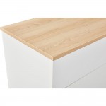 LUCIDO ΣΥΡΤΑΡΙΕΡΑ 5ΣΥΡΤΑΡΙΑ ΛΕΥΚΟ OAK ΦΥΣΙΚΟ 58x39x116 5cm c540037