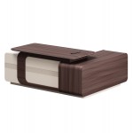 ΓΡΑΦΕΙΟ ΑΡΙΣΤΕΡΗ ΓΩΝΙΑ ΣΕΙΡΑ PRESIDENT HM2147L ΜΕΛΑΜΙΝΗ ΣΕ ΚΑΡΥΔΙ-ΜΠΕΖ 200x160x76Υεκ c540084