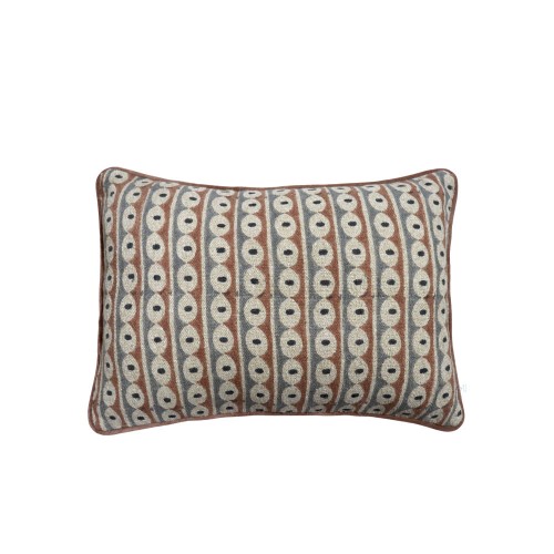 REVE ΔΙΑΚΟΣΜΗΤΙΚΟ ΜΑΞΙΛΑΡΙ 60x40cm ΥΦΑΣΜΑ ΠΟΛΥΧΡΩΜΟ c540113