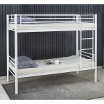 TIVOLI Κρεβάτι Κουκέτα Μέταλλο Βαφή Άσπρο c540190