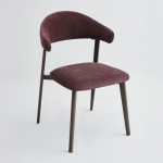 COUBRE ΚΑΡΕΚΛΑ BORDEAUX BITTER BROWN 60x51x80cm SET 4τμχ c540262