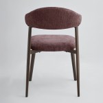 COUBRE ΚΑΡΕΚΛΑ BORDEAUX BITTER BROWN 60x51x80cm SET 4τμχ c540262