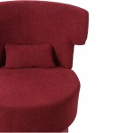 CANVAS ΠΟΛΥΘΡΟΝΑ ΠΕΡΙΣΤΡΕΦΟΜΕΝΗ BORDEAUX 73x69x87cm c540298