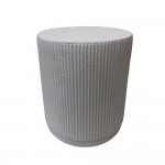STYLOS SIDE TABLE ΛΕΥΚΟ 34x34x40cm c540301