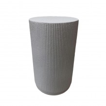STYLOS SIDE TABLE ΛΕΥΚΟ 34x34x58cm c540302