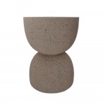 DUO SIDE TABLE TERRAZZO 34x34x45cm c540306