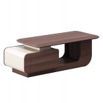 ΤΡΑΠΕΖΙ ΣΑΛΟΝΙΟΥ ΓΡΑΦΕΙΟΥ ΣΕΙΡΑ PRESIDENT HM2150 ΜΕΛΑΜΙΝΗ ΚΑΡΥΔΙ-ΜΠΕΖ 140x60x45Υεκ c540404