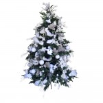 GARDIS ΧΡΙΣΤΟΥΓΕΝΝΙΑΤΙΚΟ ΔΕΝΤΡΟ 142x142x210cm PVC ΠΡΑΣΙΝΟ c540418