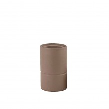 FORMAS ΚΗΡΟΠΗΓΙΟ 9x9x14cm ΑΛΟΥΜΙΝΙΟ BEIGE ROUGH c540448