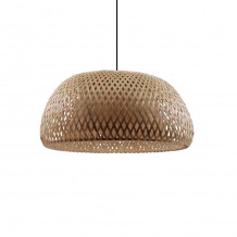 CONGO ΦΩΤΙΣΤΙΚΟ ΟΡΟΦΗΣ 45x45x22cm RATTAN ΦΥΣΙΚΟ c540451