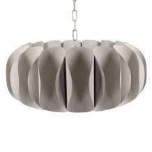 FULVIA ΦΩΤΙΣΤΙΚΟ ΟΡΟΦΗΣ 61x61x27cm ΜΕΤΑΛΛΟ ΛΕΥΚΟ c540452