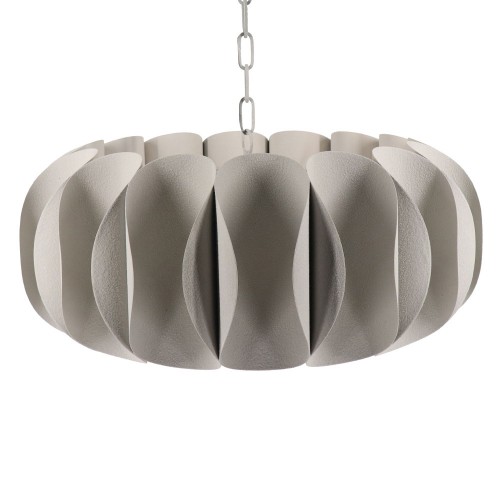 FULVIA ΦΩΤΙΣΤΙΚΟ ΟΡΟΦΗΣ 61x61x27cm ΜΕΤΑΛΛΟ ΛΕΥΚΟ c540452