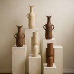 NATHEN ΒΑΖΟ 13x10x36cm ΑΛΟΥΜΙΝΙΟ ΛΕΥΚΟ c540454