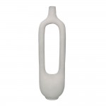 FINTON ΒΑΖΟ 17x14x62cm ΑΛΟΥΜΙΝΙΟ ΛΕΥΚΟ c540462