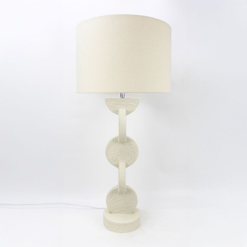 PRISMA ΦΩΤΙΣΤΙΚΟ ΕΠΙΤΡΑΠΕΖΙΟ 38x38x84cm RESIN ΜΠΕΖ ΛΙΝΟ ΜΠΕΖ c540464