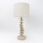 STRIO ΦΩΤΙΣΤΙΚΟ ΕΠΙΤΡΑΠΕΖΙΟ 28x28x61cm RESIN ΜΠΕΖ ΛΙΝΟ ΜΠΕΖ c540466