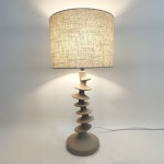 STRIO ΦΩΤΙΣΤΙΚΟ ΕΠΙΤΡΑΠΕΖΙΟ 28x28x61cm RESIN ΜΠΕΖ ΛΙΝΟ ΜΠΕΖ c540466