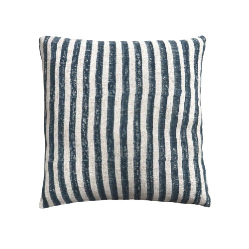 SAIL ΔΙΑΚΟΣΜΗΤΙΚΟ ΜΑΞΙΛΑΡΙ 50x50cm ΥΦΑΣΜΑ ΜΠΛΕ BEIGE ΡΙΓΕ ΑΣΠΡΟ c540468