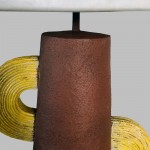 HATCUS ΦΩΤΙΣΤΙΚΟ ΕΠΙΤΡΑΠΕΖΙΟ 30 7x30 7x52 5cm POLYRESIN ΜΠΕΖ ΥΦΑΣΜΑ ΛΕΥΚΟ c540469