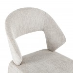 POISE ΚΑΡΕΚΛΑ ΑΣΠΡΟ 61x55x88 5cm SET 2τμχ c540481