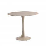 PIETRA ΤΡΑΠΕΖΙ ΡΟΤΟΝΤΑ BEIGE 90x90x75cm c540484