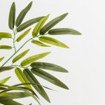 BAMBOO ΔΕΝΤΡΟ ΤΕΧΝΗΤΟ ΣΕ ΓΛΑΣΤΡΑ 190cm POLYESTER ΠΡΑΣΙΝΟ PVC c540505