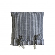 SABLE 6 ΔΙΑΚΟΣΜΗΤΙΚΟ ΜΑΞΙΛΑΡΙ 50x50cm ΒΑΜΒΑΚΙ ΓΚΡΙ c540521