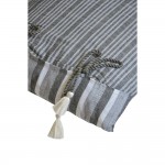 SABLE 6 ΔΙΑΚΟΣΜΗΤΙΚΟ ΜΑΞΙΛΑΡΙ 50x50cm ΒΑΜΒΑΚΙ ΓΚΡΙ c540521