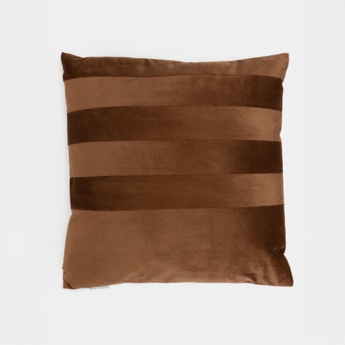 SERI ΔΙΑΚΟΣΜΗΤΙΚΟ ΜΑΞΙΛΑΡΙ 45x45cm ΒΕΛΟΥΔΟ ΚΑΦΕ c540528