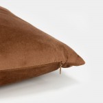 SERI ΔΙΑΚΟΣΜΗΤΙΚΟ ΜΑΞΙΛΑΡΙ 45x45cm ΒΕΛΟΥΔΟ ΚΑΦΕ c540528