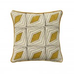 SAMOAN A ΔΙΑΚΟΣΜΗΤΙΚΟ ΜΑΞΙΛΑΡΙ 50x50cm ΒΑΜΒΑΚΙ ΜΠΕΖ DIJON ΒΙΣΚΟΖΗ c540541